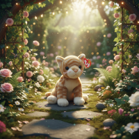 Amber - beautiful soft kitten sister of silver gray silver