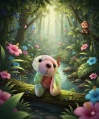 Sammy - Samy the bear lovley colours