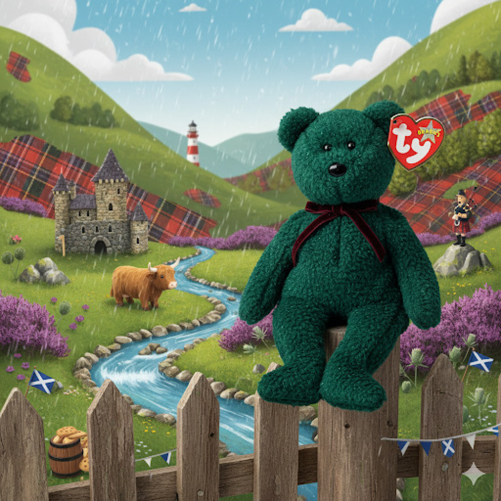 Scottish Cuddly Bear
